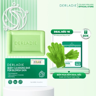 Xà Phòng Giảm Mụn Cơ Thể Sau 7 Ngày Derladie Body Cleansing Bar For Blemish Skin 50g