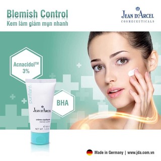 Kem làm giảm mụn nhanh  Blemish Control c Jean d’Arcel