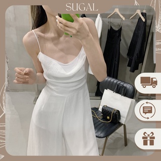 [Kèm Video SP] Set Jum Voan Cao Cấp Hai Dây Bo Eo Phong Cách Hiện Đại Thời Trang Sugal SET SG 002