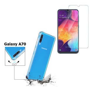 Ốp lưng chống sốc và kính cường lực Galaxy A70