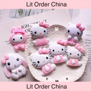 Lit Hình dán sticker trang trí kệ tủ mini bình giữ nhiệt đồ dùng cá nhân mẫu Hello Kitty