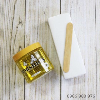 Combo Gel Wax lông chân Horshion + 100 tờ giấy wax