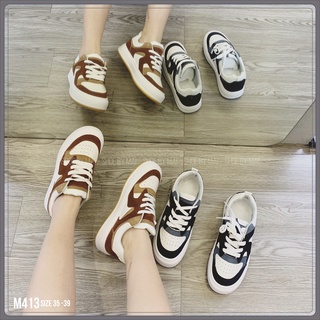 Giày thể thao nữ , giày đế độn M413 SHOEBYMAI