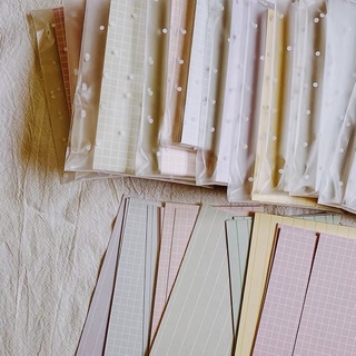set mix note card/giấy note ghi chú pastel cổ điển vintage dễ thương trang trí sổ bullet journal phụ kiện decor winzige