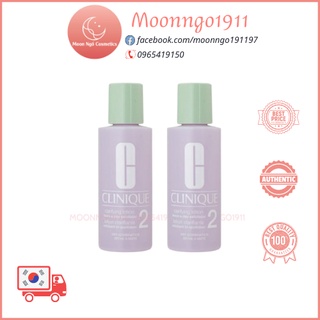 [Unbox] Nước Thanh Tẩy Dành Cho Da Hỗn Hợp Clinique Clarifying Lotion Twice A Day Exfoliator 2 60ml
