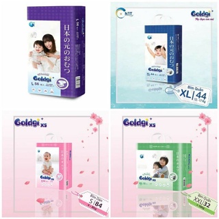 [PHIÊN BẢN NÂNG CẤP 2020] BỈM GOLDGI NHẬT DÁN/QUẦN ĐỦ SIZE NB92/S84/Md66/Mq60/Ld56/Lq48/XL44