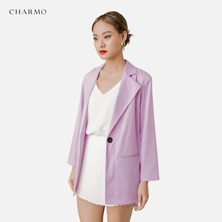 Áo khoác vest CHARMO hai lớp trẻ trung freesize Basic Vest