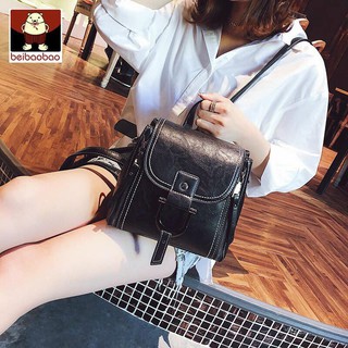 BALO DA PU NẮP KHÓA CÁ TÍNH, CÓ THỂ ĐEO CHÉO ĐƯỢC