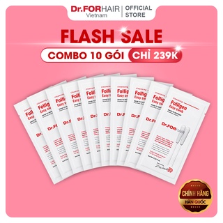 Bông tăm tẩy tế bào chết da đầu, bông tẩy tế bào chết, làm sạch da đầu Dr.ForHair Folligen easy swab cleansing 6ml