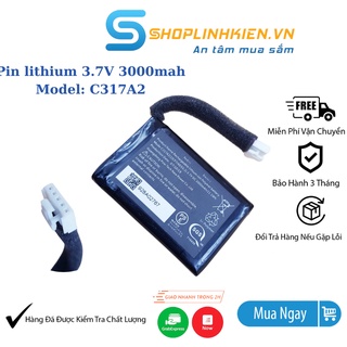 Pin Lipo 3.7V 3000mAh 124055 Dùng Cho Camera Hành Trình Loa Bluetooth Sạc Đồ Chơi lithium polymer LOA DENON-Shoplinhkien