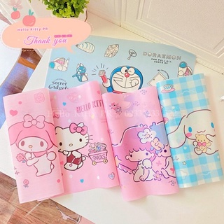Tấm lót trải bàn ăn chống thấm nước Hello Kitty - Doremon Doraemon