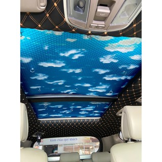 BRILLIANCE V7 - TẤM CÁCH NHIỆT CỬA SỔ TRỜI 4 LỚP -AUTO6- [CAM KẾT CHỐNG NÓNG HIỆU QUẢ], TĂNG TÍNH THẨM MỸ CHO XE
