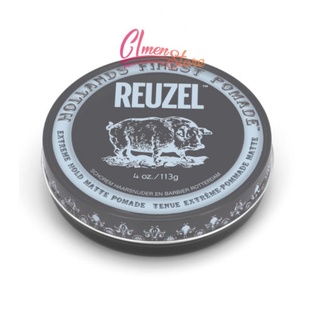 Tạo kiểu tóc Reuzel Extreme Hold Matte Pomade | Heo Xám Pomade | 35gram - 114gram - 340gram
