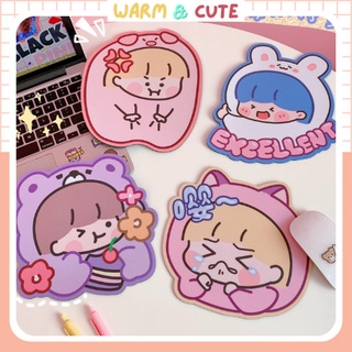 Lót chuột dễ thương xinh xắn giúp thao tác chuột dễ dàng Warm&amp;Cute LD09