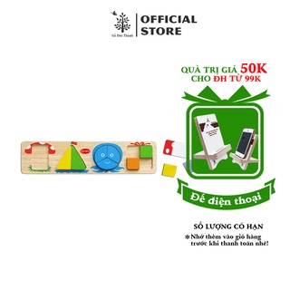 Đồ chơi gỗ Winwintoys - Bốn hình cơ bản