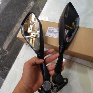 Kính hậu kiếng hậu zin có tem kawasaki ninja300 xịn có khớp xoay r15 cbr gsx ninja300 ninja300