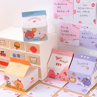 Hộp giấy 200 tờ ghi chú Note nhiều hình