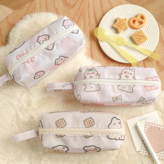 Túi đựng bút cute THỎ STATIONERY bóp viết dễ thương túi đựng đồ cá nhân mỹ phẩm đa năng ulzzang STRAW BERRY