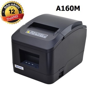 Máy in nhiệt, in hóa đơn, in bill K80 chính hãng Xprinter A160M [Cổng USB]