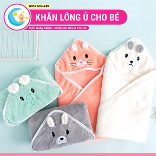 Khăn lông cho bé mềm mại - Chăn ủ lông tuyết cho bé sơ sinh
