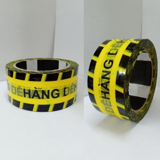 Cuộn băng keo đóng hàng in chữ Hàng Dễ Vỡ dài 100 yard