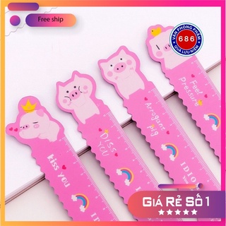 Thước dẻo cute 15cm cho bé học tập đáng yêu