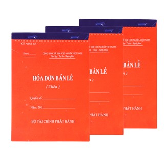 Hóa đơn bán lẻ (2 Liên) 50 hóa đơn / 1 cuốn tiện ích