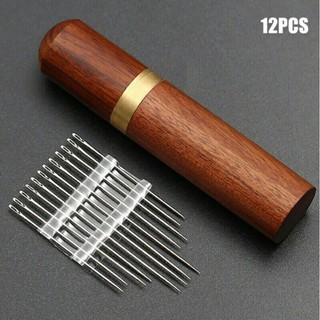 HỘP 12 KIM KHÂU TỰ LUỒN CHỈ CỰC ĐẸP