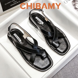 Dép Sandal nữ xỏ ngón 2 quai chéo đế bệt BAMY, dép quai hậu học sinh đi học. đi chơi, đi biển