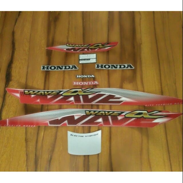 Bộ tem wave A 2013 màu đỏ