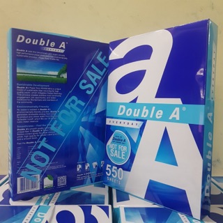 Giấy A4 Double A 80gsm [550 Sheet]