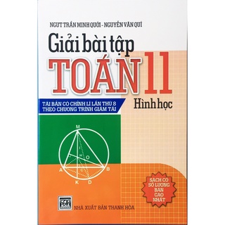 Sách - Giải bài tập Toán 11 Hình học