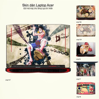 Skin dán Laptop Acer in hình One Piece nhiều mẫu 20 (inbox mã máy cho Shop)
