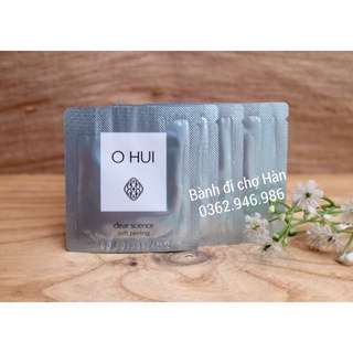 [Combo 5] Sample tẩy tế bào chết Ohui Clear Science Soft Peeling 1ml