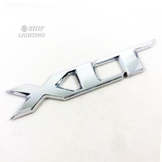 1 X ABS Chrome XLT Letter Logo Car Auto Rear Trunk Emblem Badge Sticker Decal Replacement For FORD
