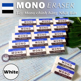 Gôm Tẩy Tombow Mono Nhiều Size (Màu Trắng)
