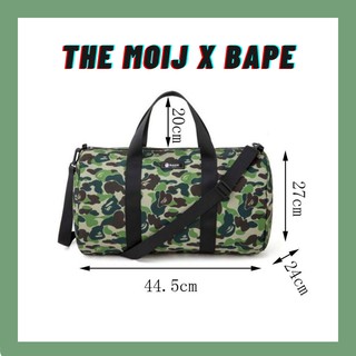 Túi trống Bape Camo 2020 - APE Boston Big Duffle Bag e-MOOK Magazine