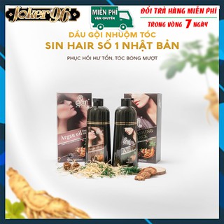 Dầu Gội Nhuộm Tóc Nâu Đỏ Thảo Dược Phủ Bạc