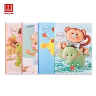 5 quyển Vở 4 ly ngang Hồng Hà 200 trang Class Joyful 0422 dành cho học sinh miền Trung - Nam cấp 2,3