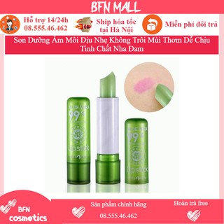 Son Dưỡng Ẩm Môi Dịu Nhẹ Không Trôi Mùi Thơm Dễ Chịu Tinh Chất Nha Đam