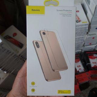Miếng Dán Kính Cường Lực iPhone XR Mặt Sau Hiệu Baseus chính hãng 100%