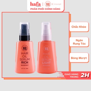 Tinh chất dưỡng tóc chắc khoẻ, bóng mượt Wonder Bath Grapefruit Hair Oil Serum 65ml _  Wonder Bath Chính Hãng