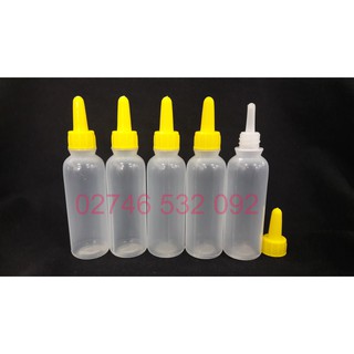 Bộ 10 Chai Nhựa 20ml Nắp Nhỏ Mắt hoặc Nắp Vặn Trắng