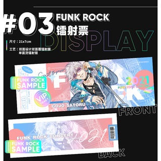 Set vé rock band Jujutsu Kaisen