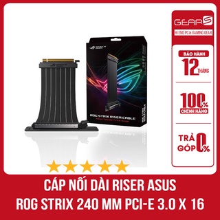 Cáp nối dài Riser Asus ROG Strix 240 mm PCI-E 3.0 x 16 - Bảo hành chính hãng 12 Tháng