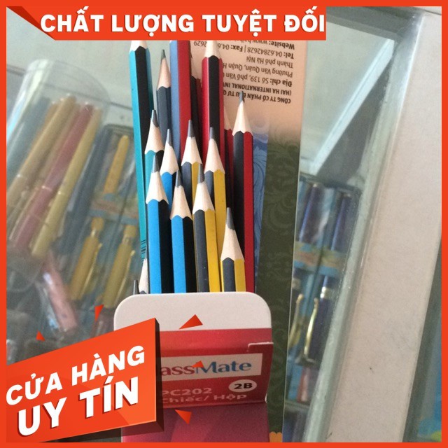 Bút chì gỗ classmate 2b (3 cây)