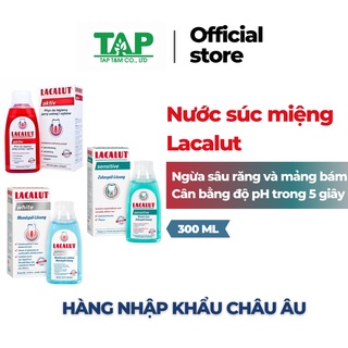 Nước Súc Miệng, Bọt Súc Miệng Vệ Sinh Răng Miệng Trong 1 Phút Lacalut Hàng Nội Địa Đức