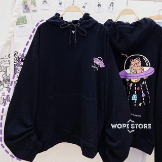 Áo HOODIE Nỉ Bông GẤU PHI HÀNH GIA Form Rộng Ulzzang (Ảnh Thật)