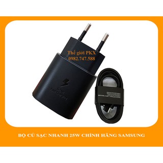 Bộ sạc Samsung Note 10 25W chính hãng | Galaxy Note 10 Lite | Galaxy Note 10 5G