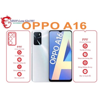 Oppo A16 miếng dán trong Ppf mặt sau và mặt trước